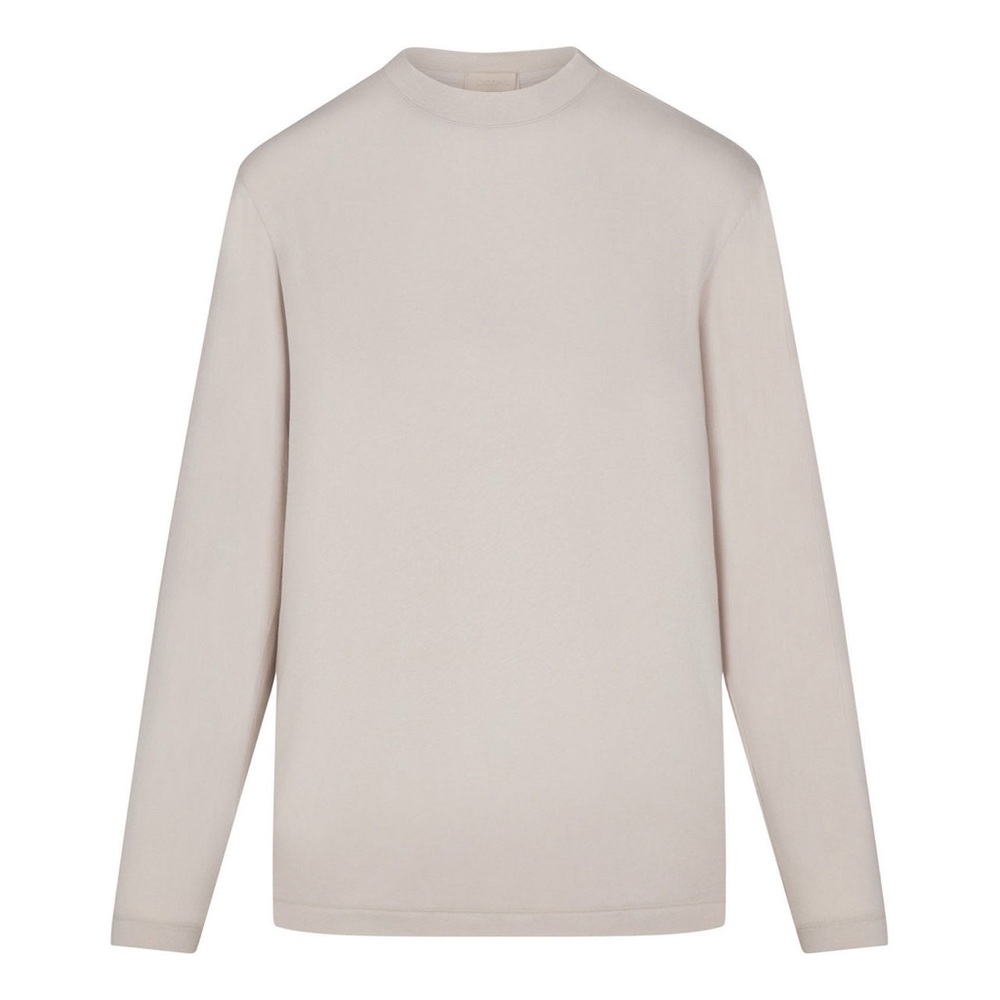 NWT Skims Relaxed Long Sleeve T-Shirt Stone